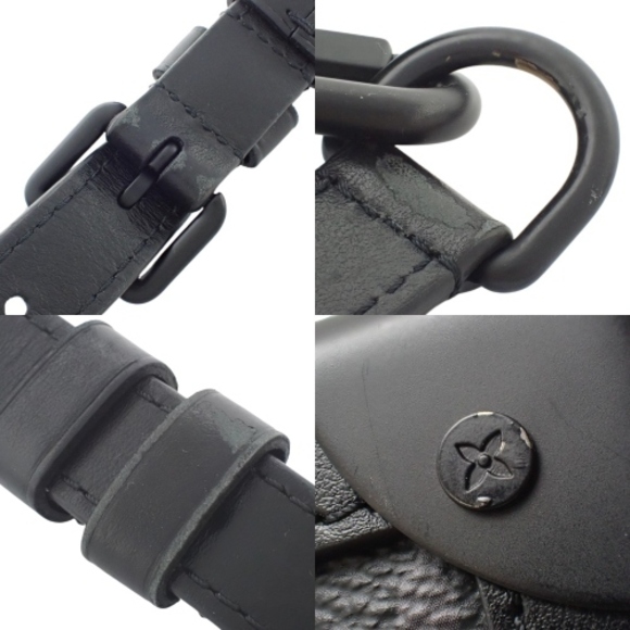 Louis Vuitton Eclipse Soft Trunk Monogram Crossbody Bag Black - Picture 9 of 10